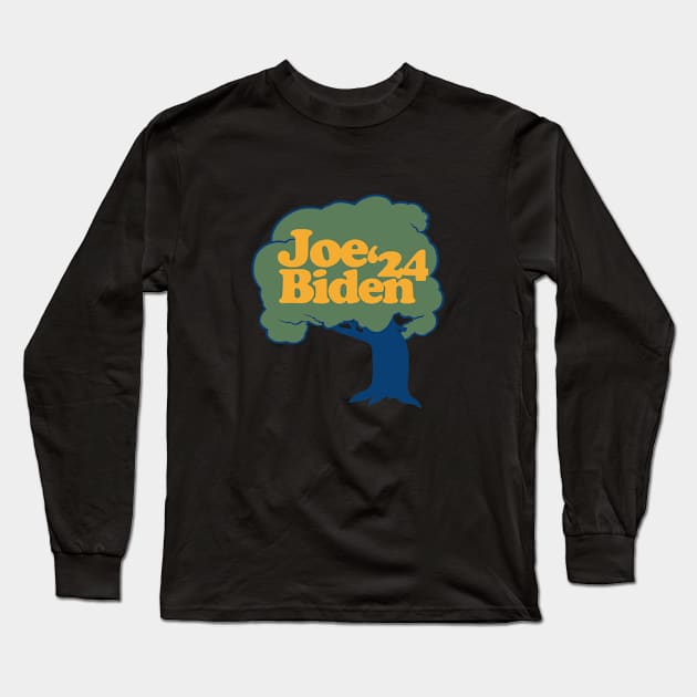 Joe Biden 2024 Long Sleeve T-Shirt by bubbsnugg